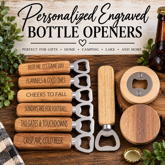 Personalized Engraved Bottle Opener