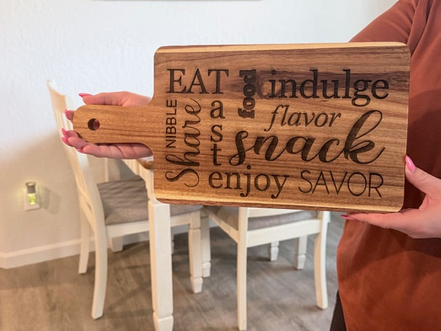 Custom Engraved Cutting Boards