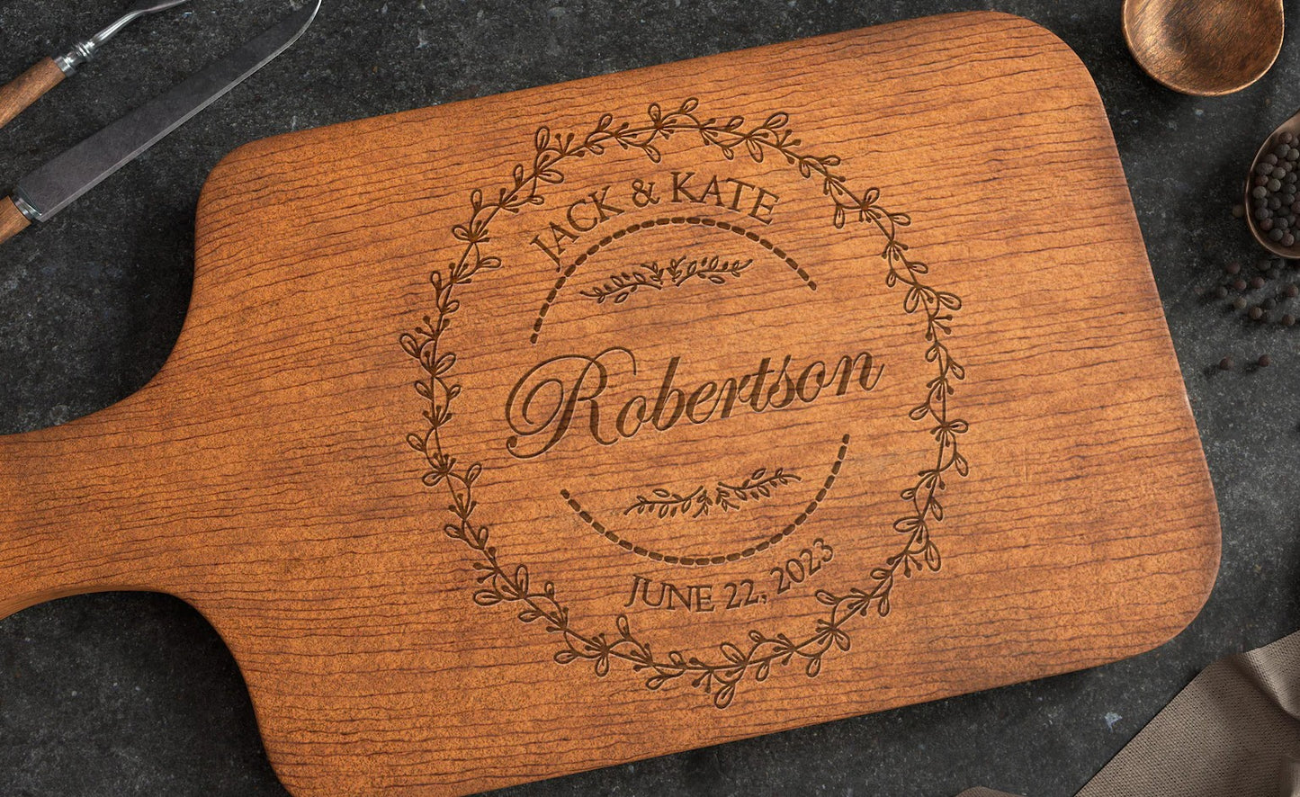 Personalized Wedding Cutting Board